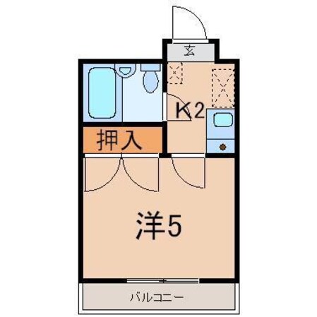 ダイアパレス宮下町　402の物件間取画像